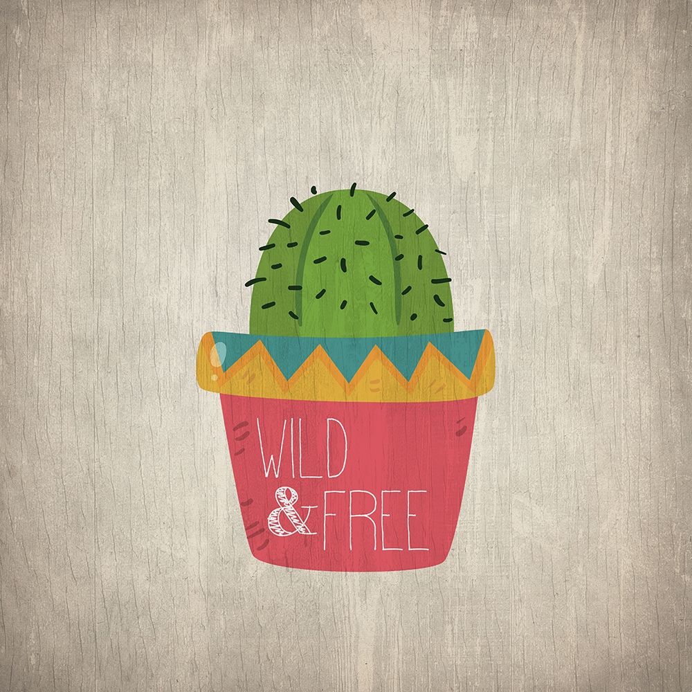 Wild Cactus 3 art print by Kimberly Allen for $57.95 CAD