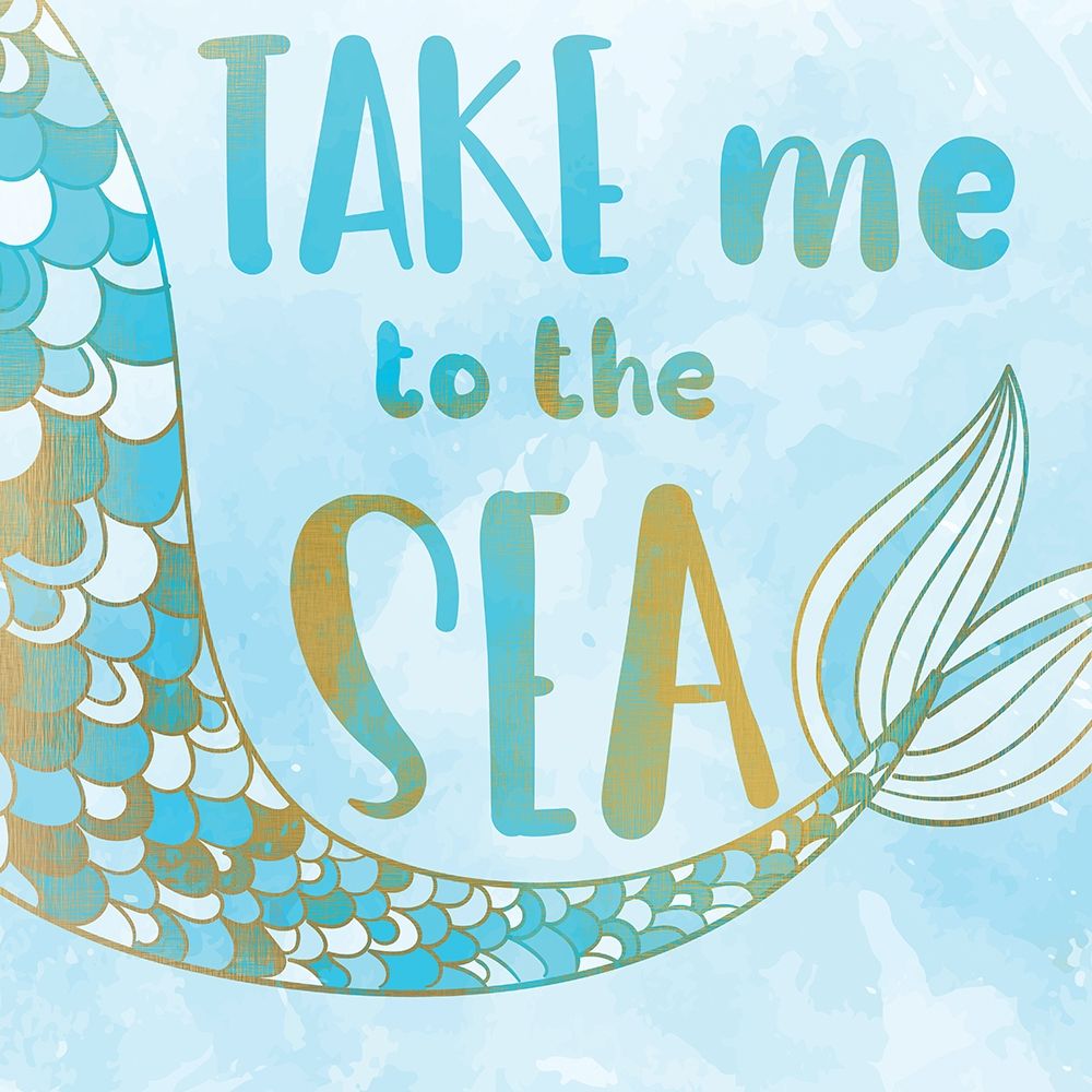 Take me to the Sea art print by Kimberly Allen for $57.95 CAD