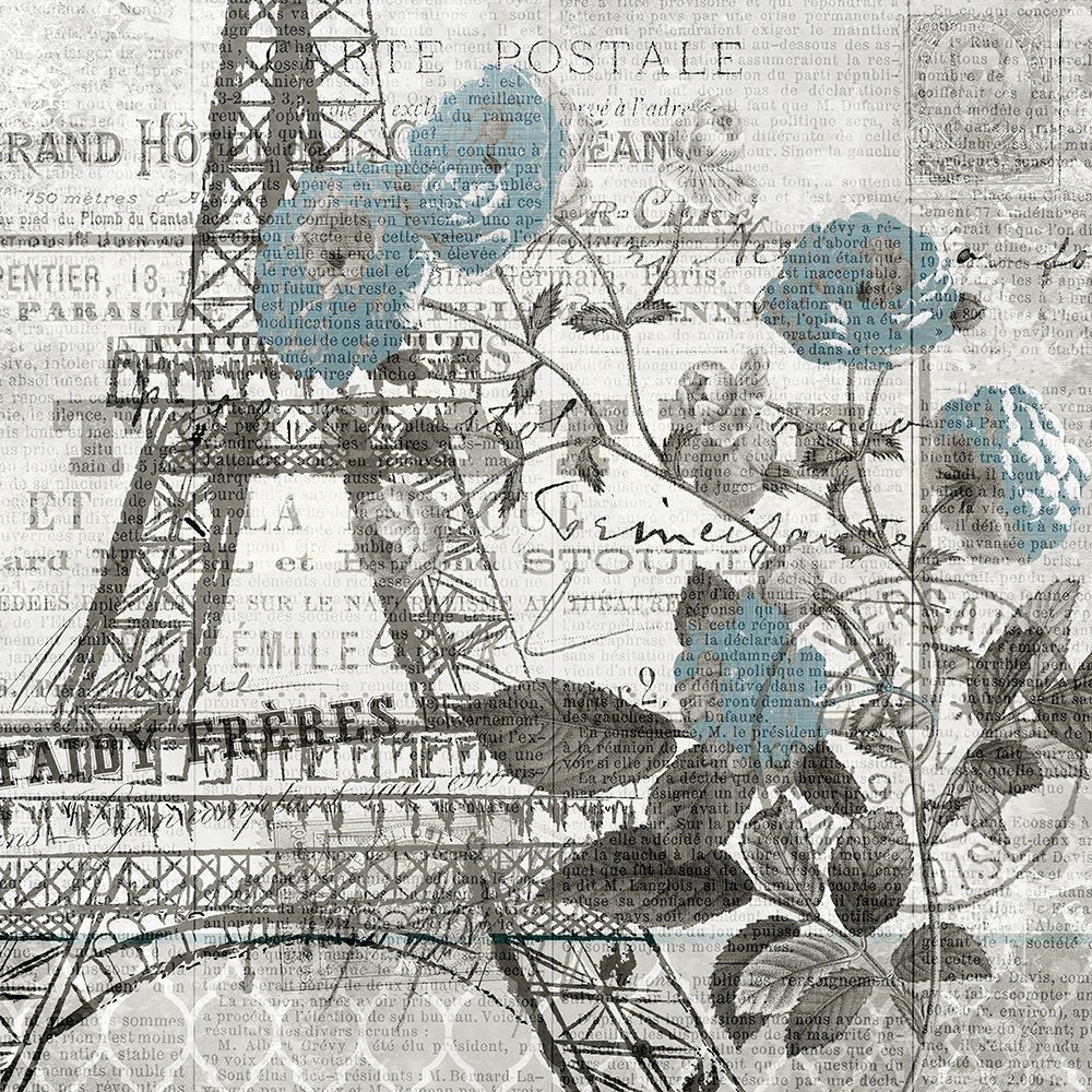 Paris Country 1 art print by Kimberly Allen for $57.95 CAD