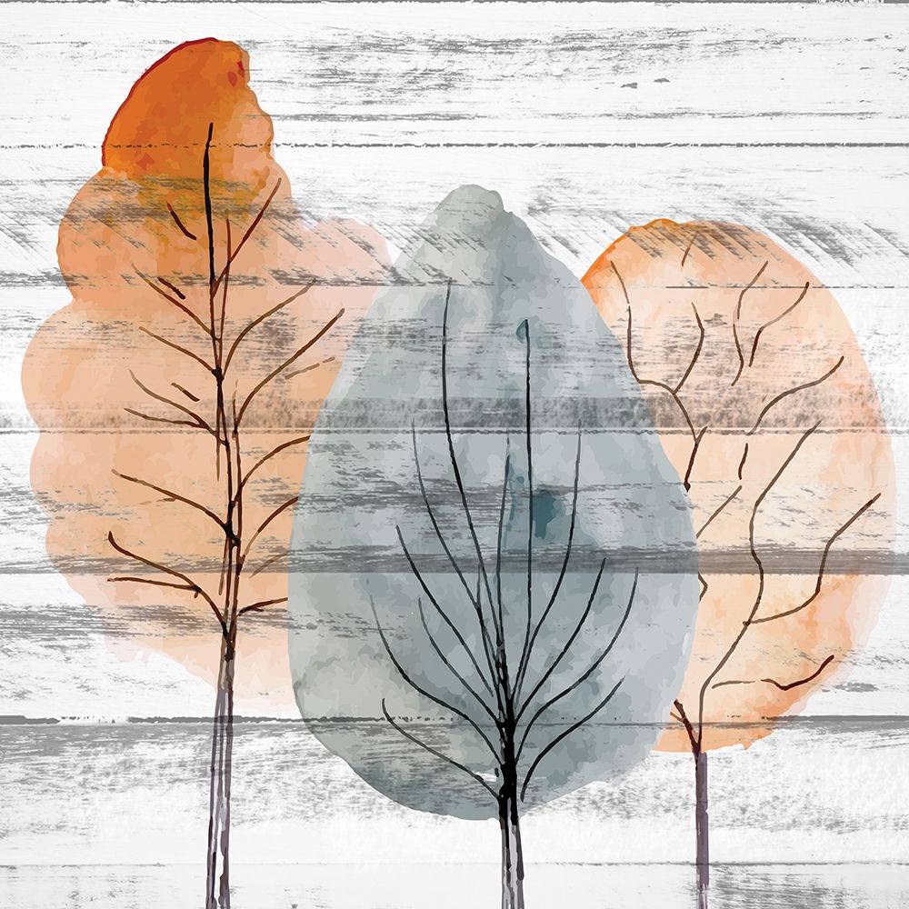 Fall Trees 1 art print by Kimberly Allen for $57.95 CAD