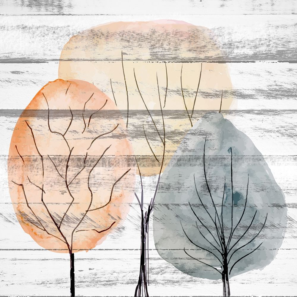 Fall Trees 2 art print by Kimberly Allen for $57.95 CAD