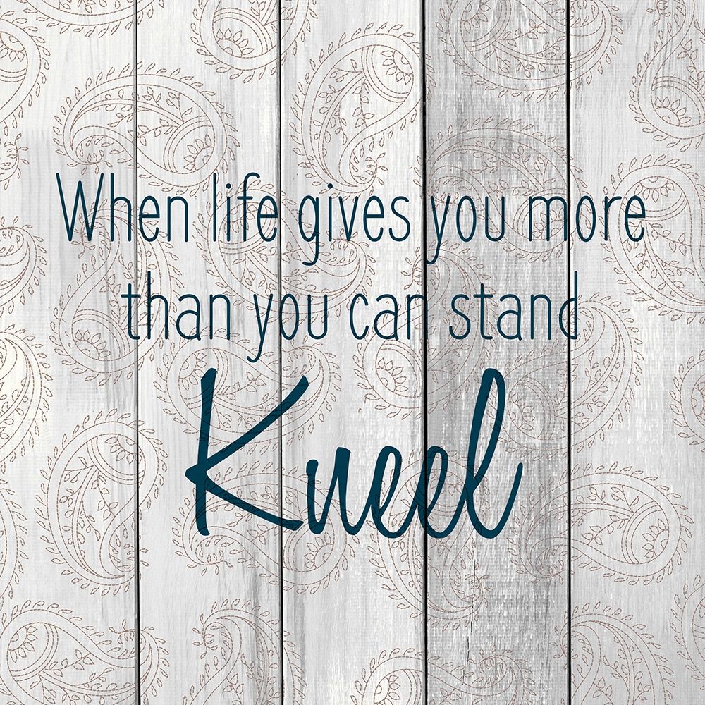 Kneel art print by Kimberly Allen for $57.95 CAD
