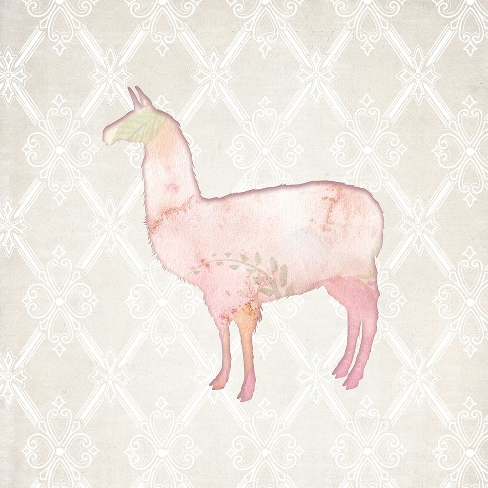 Llama Love 2 art print by Kimberly Allen for $57.95 CAD