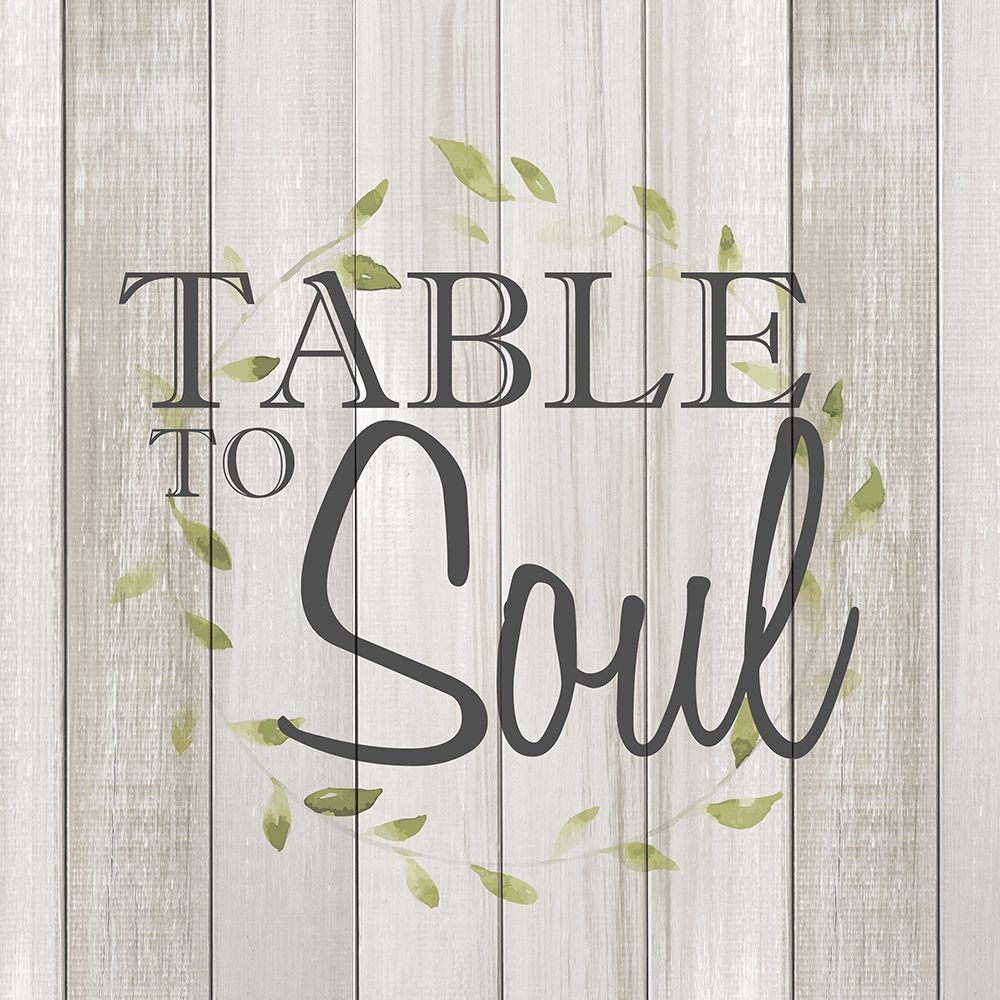 Table to Soul art print by Kimberly Allen for $57.95 CAD