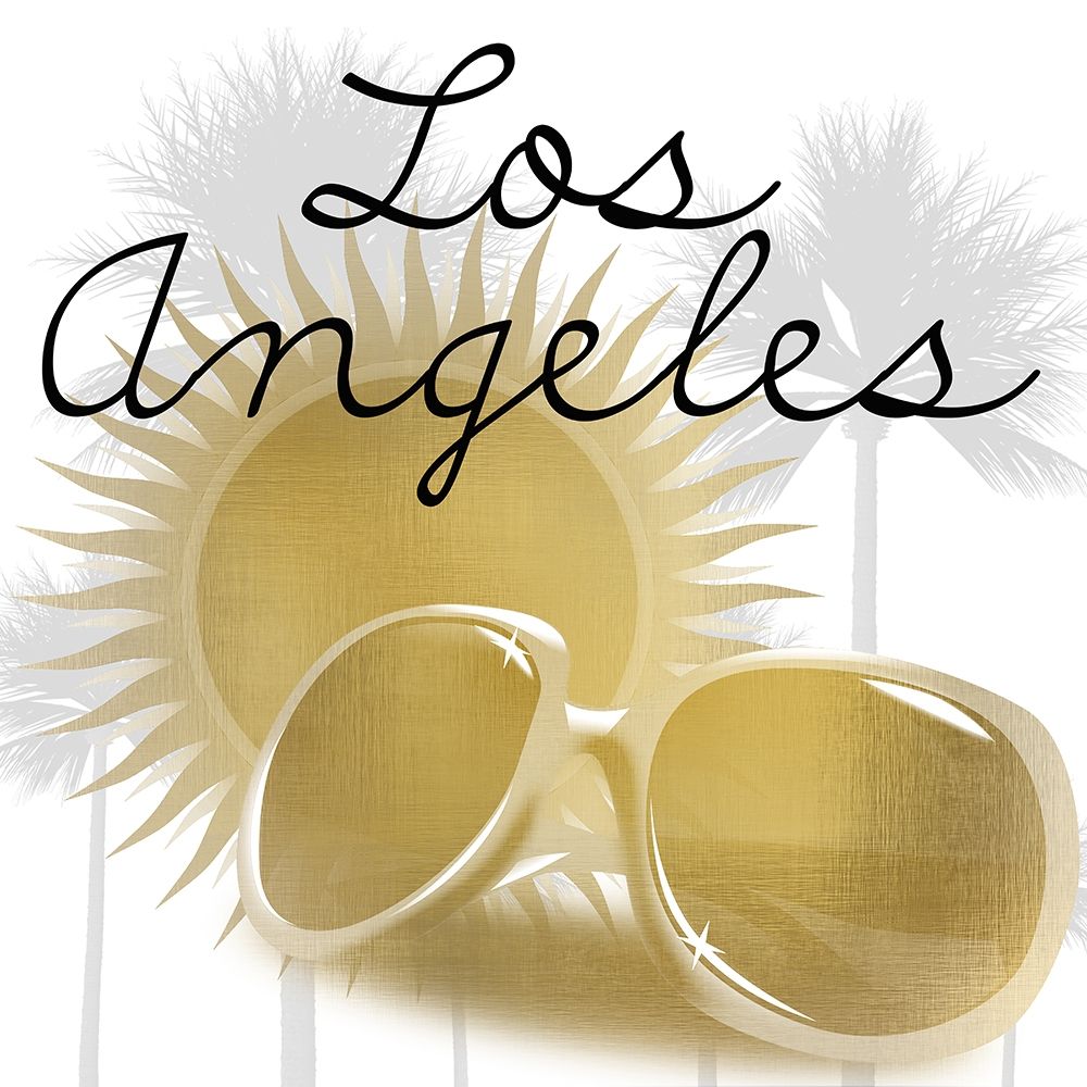 Los Angeles art print by Kimberly Allen for $57.95 CAD