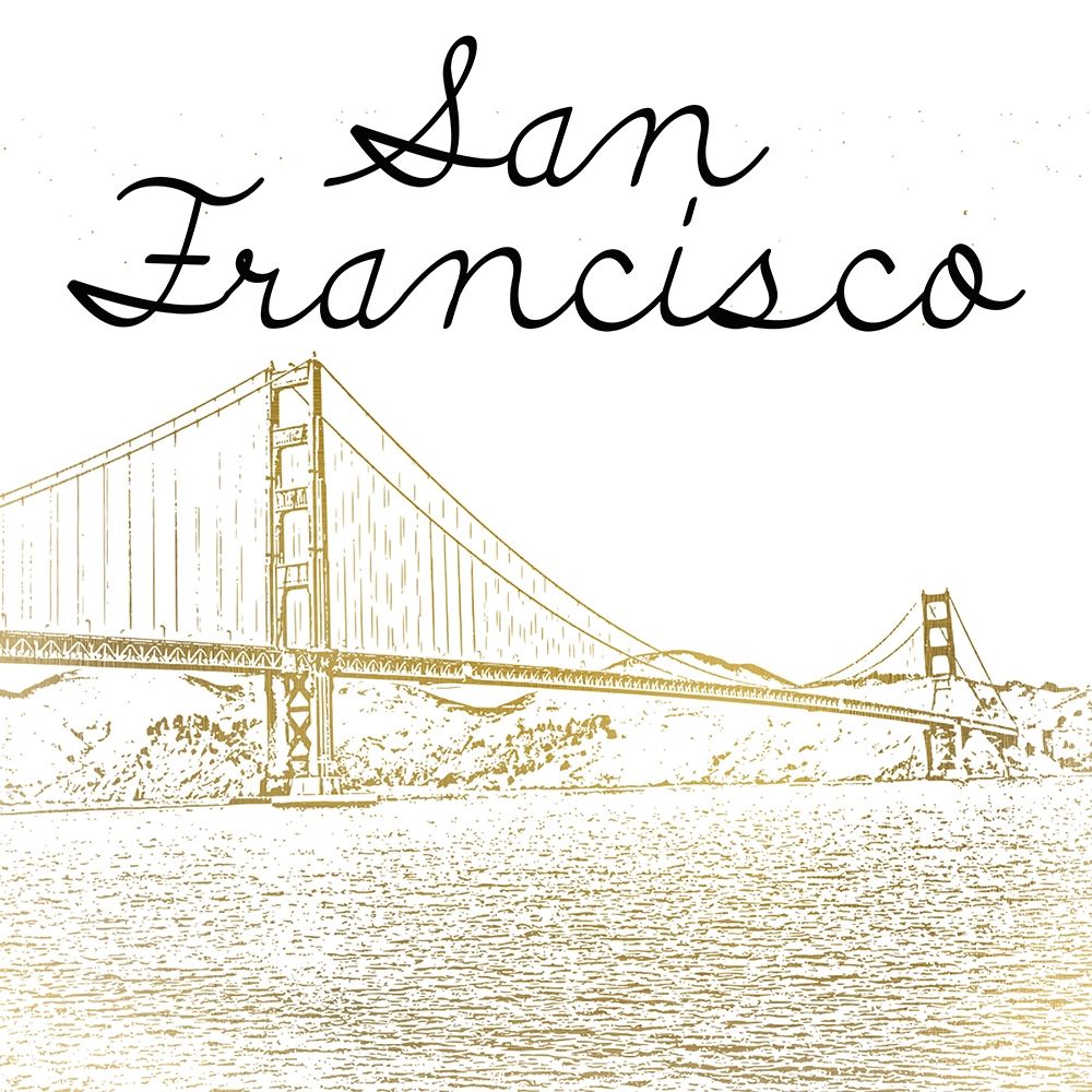 San Francisco art print by Kimberly Allen for $57.95 CAD