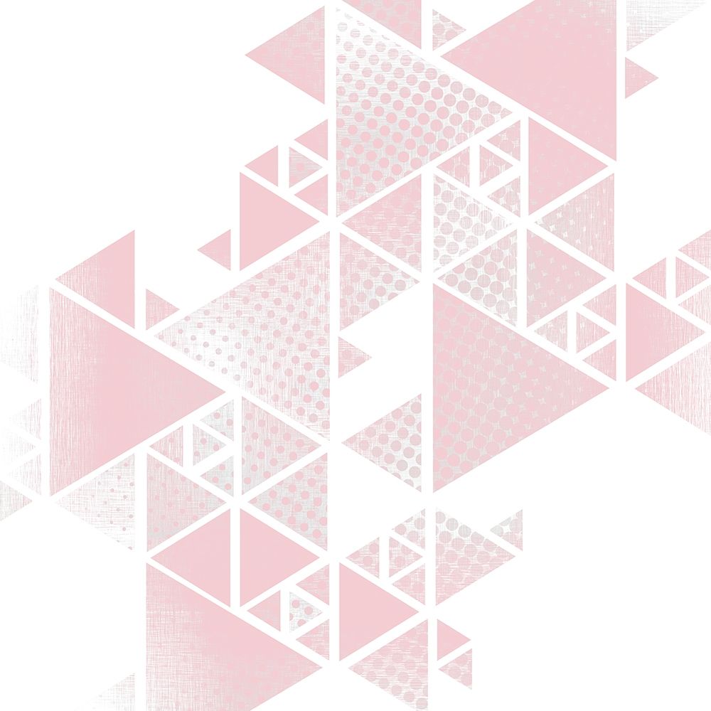 Triangle Blush 1 art print by Kimberly Allen for $57.95 CAD