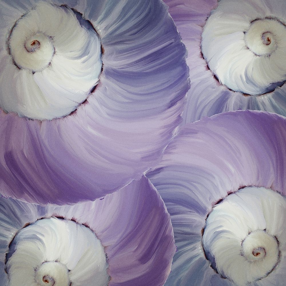 Violet Shell 2 art print by Kimberly Allen for $57.95 CAD
