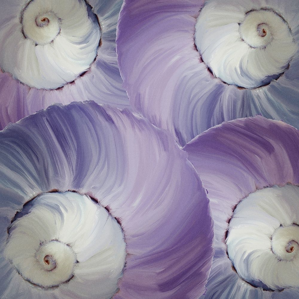 Violet Shell 3 art print by Kimberly Allen for $57.95 CAD