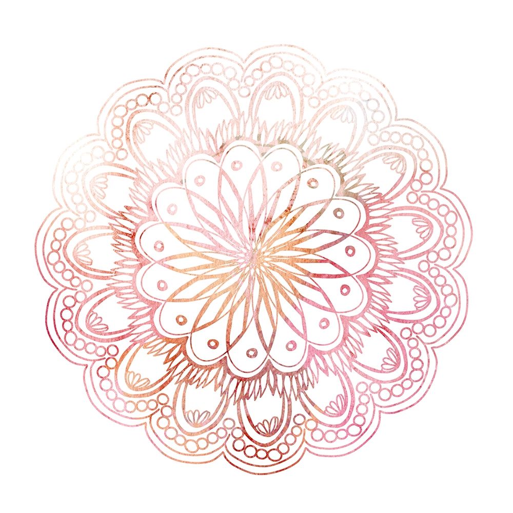 Pink Mandala 1 art print by Kimberly Allen for $57.95 CAD