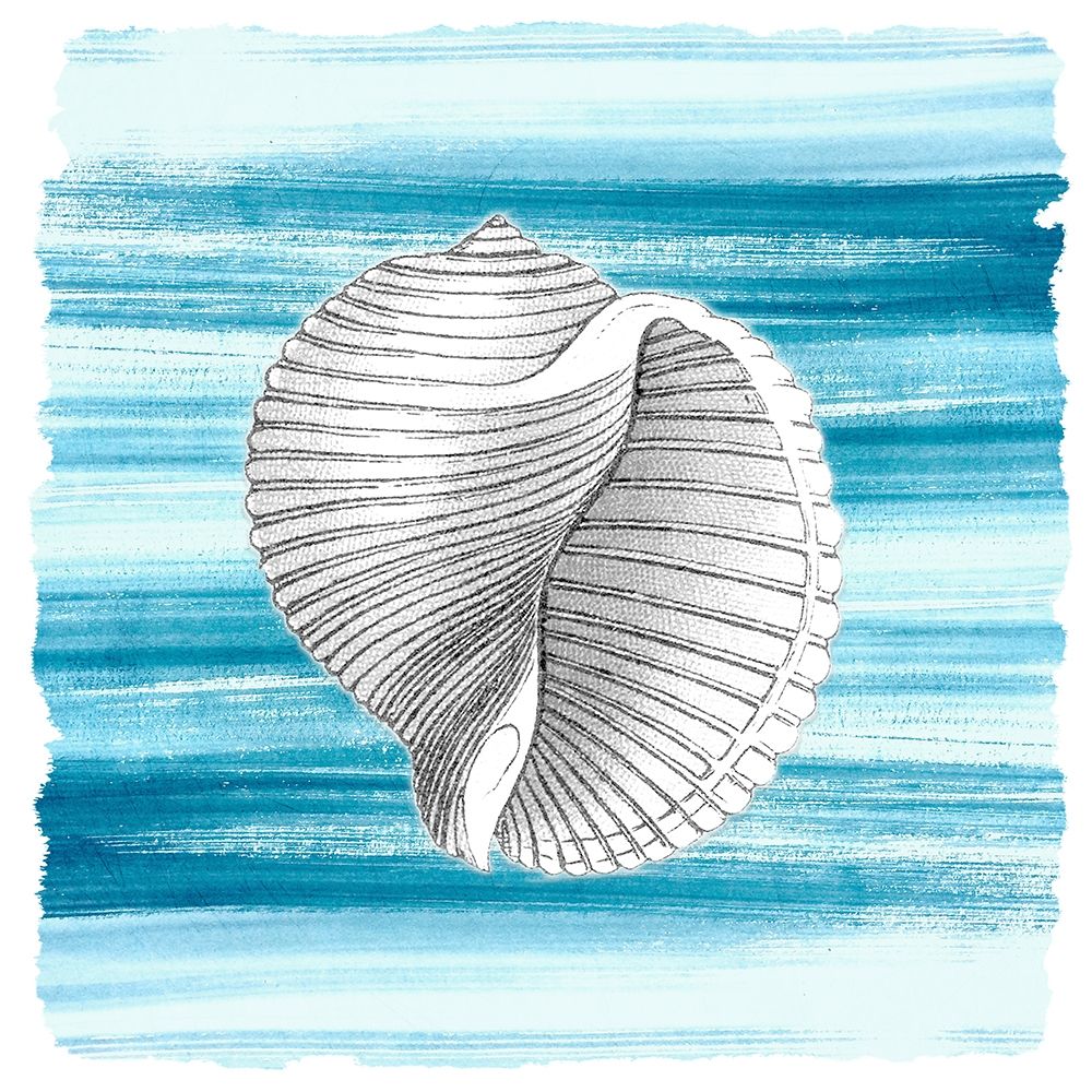 Coastal Brushstroke 1 art print by Kimberly Allen for $57.95 CAD