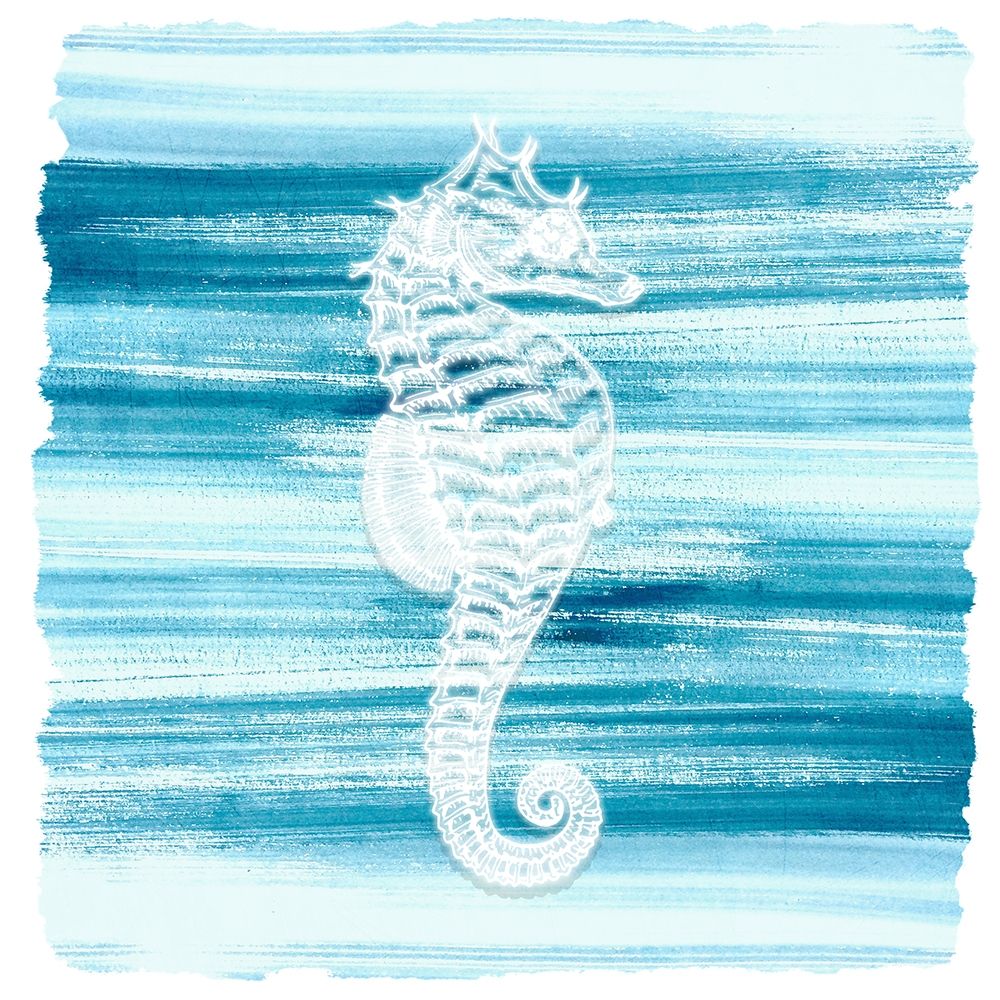 Coastal Brushstroke 3 art print by Kimberly Allen for $57.95 CAD