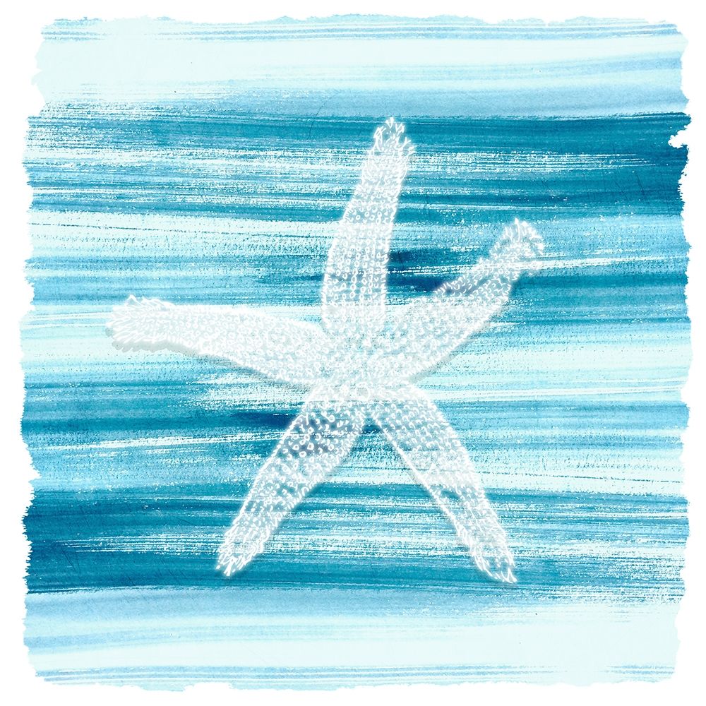 Coastal Brushstroke 4 art print by Kimberly Allen for $57.95 CAD