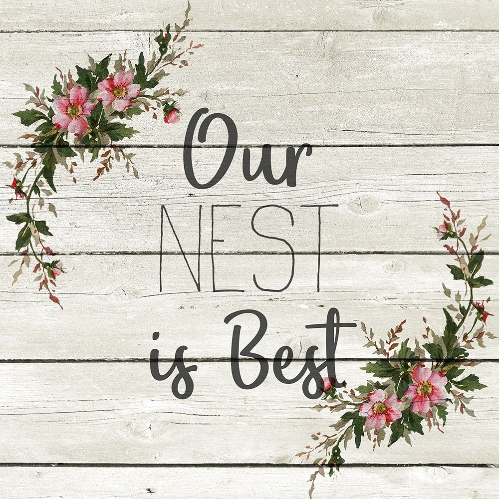 Our Nest is Best art print by Kimberly Allen for $57.95 CAD