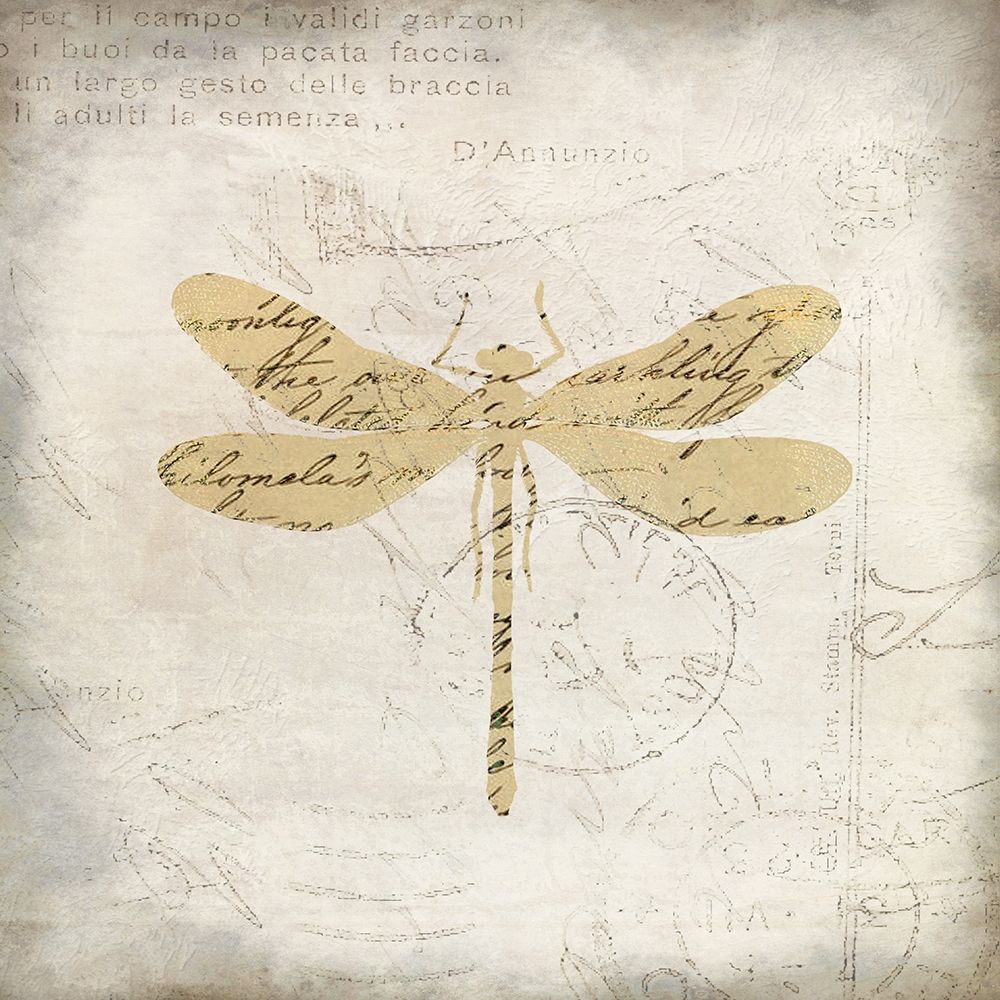 Dragonfly Letters 1 art print by Kimberly Allen for $57.95 CAD