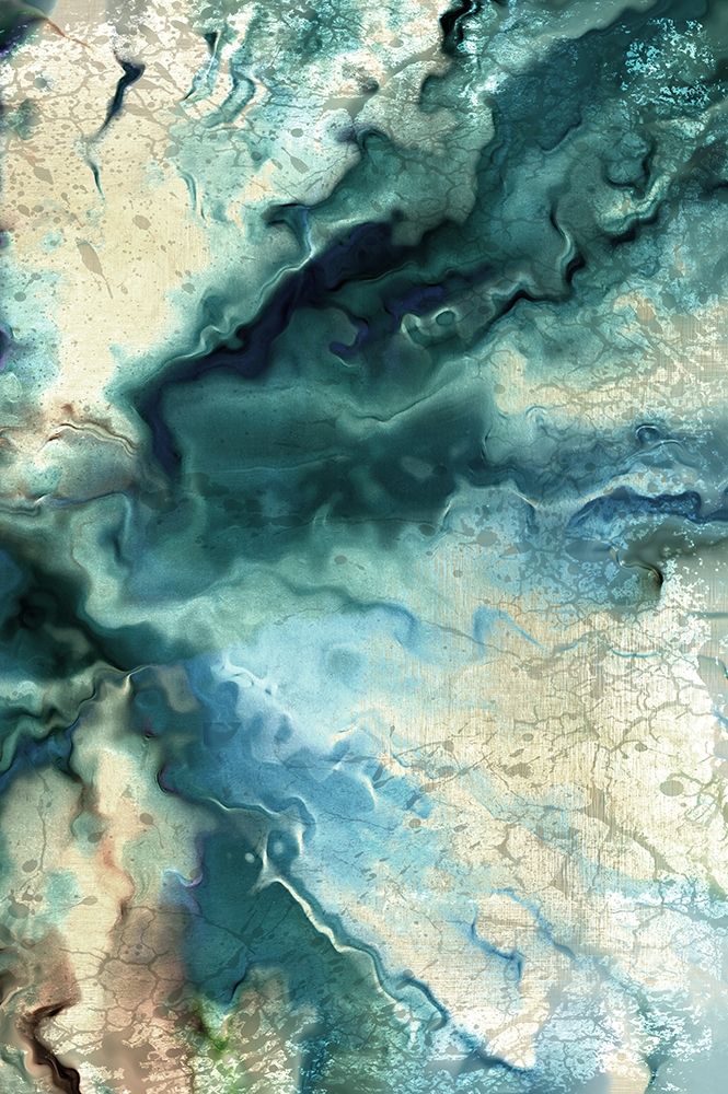 Neo Teal 2 art print by Kimberly Allen for $57.95 CAD