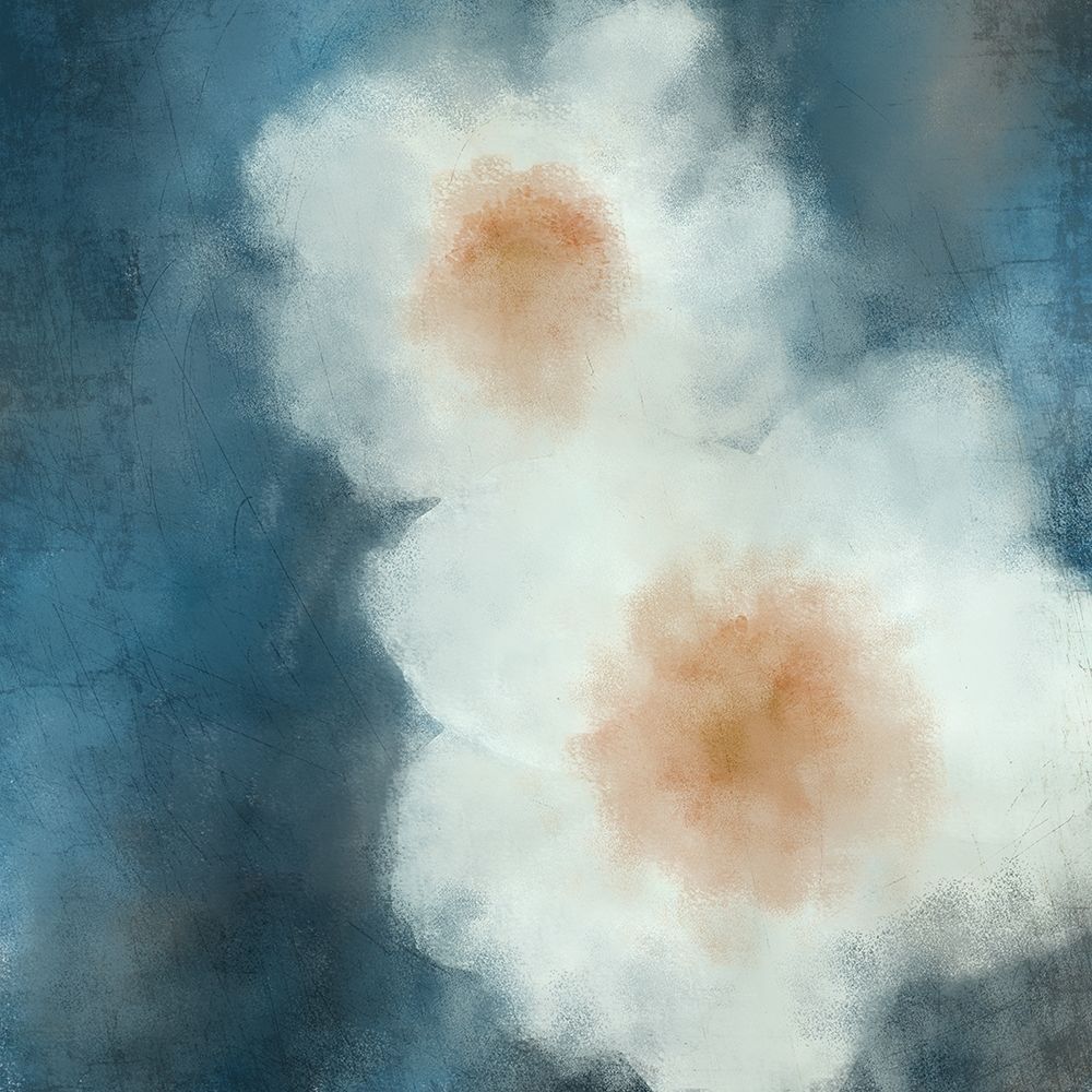 Two White Blooms art print by Kimberly Allen for $57.95 CAD