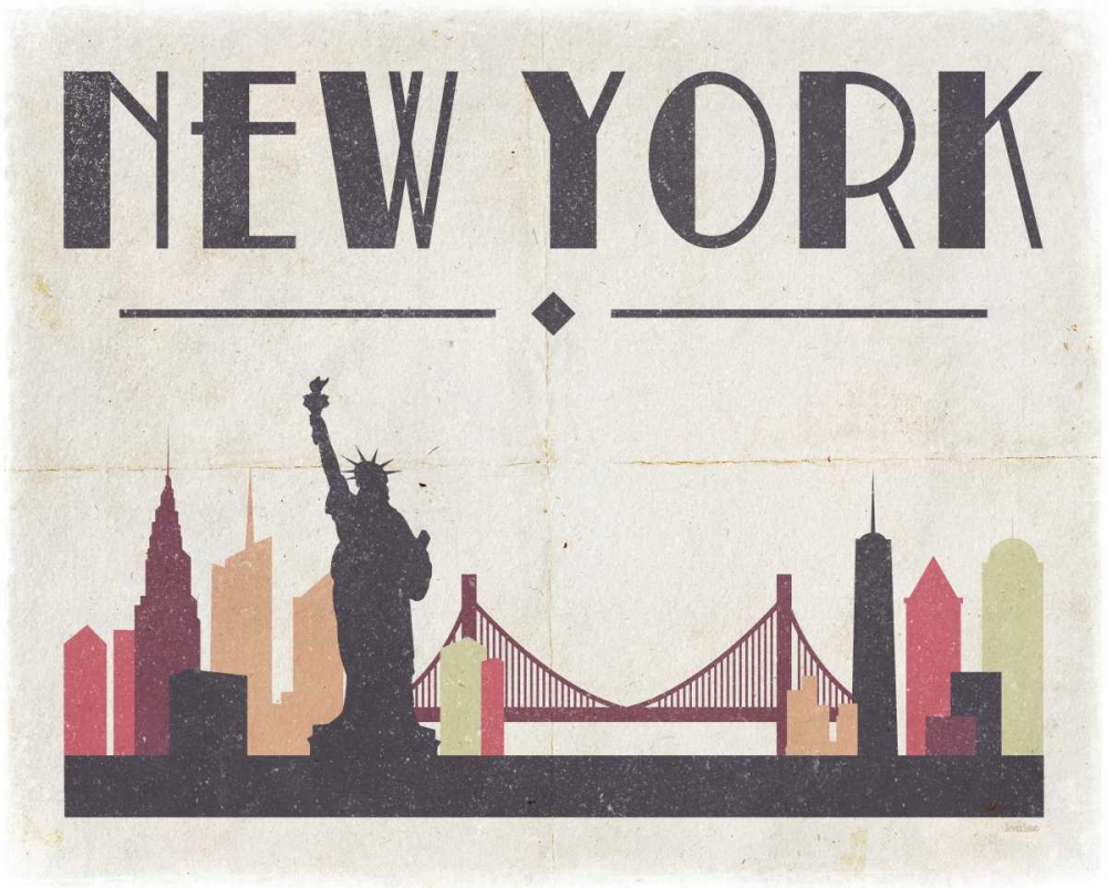 New York art print by Gigi Louise for $57.95 CAD