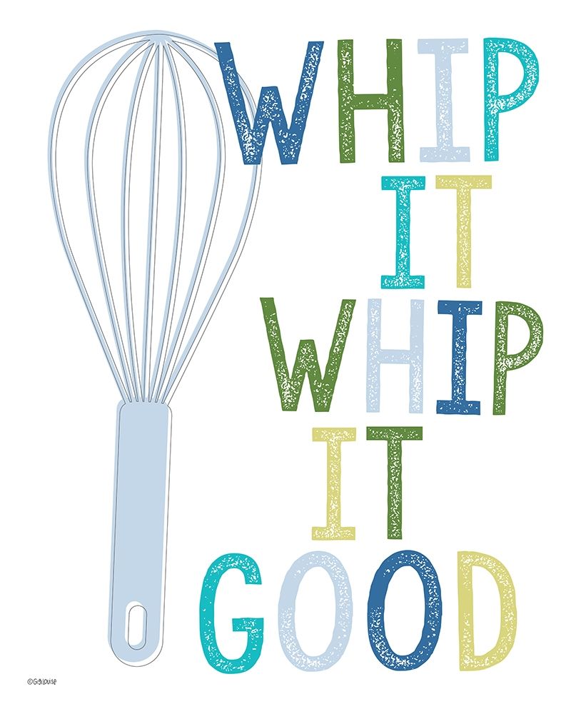 Whip It Good art print by Gigi Louise for $57.95 CAD