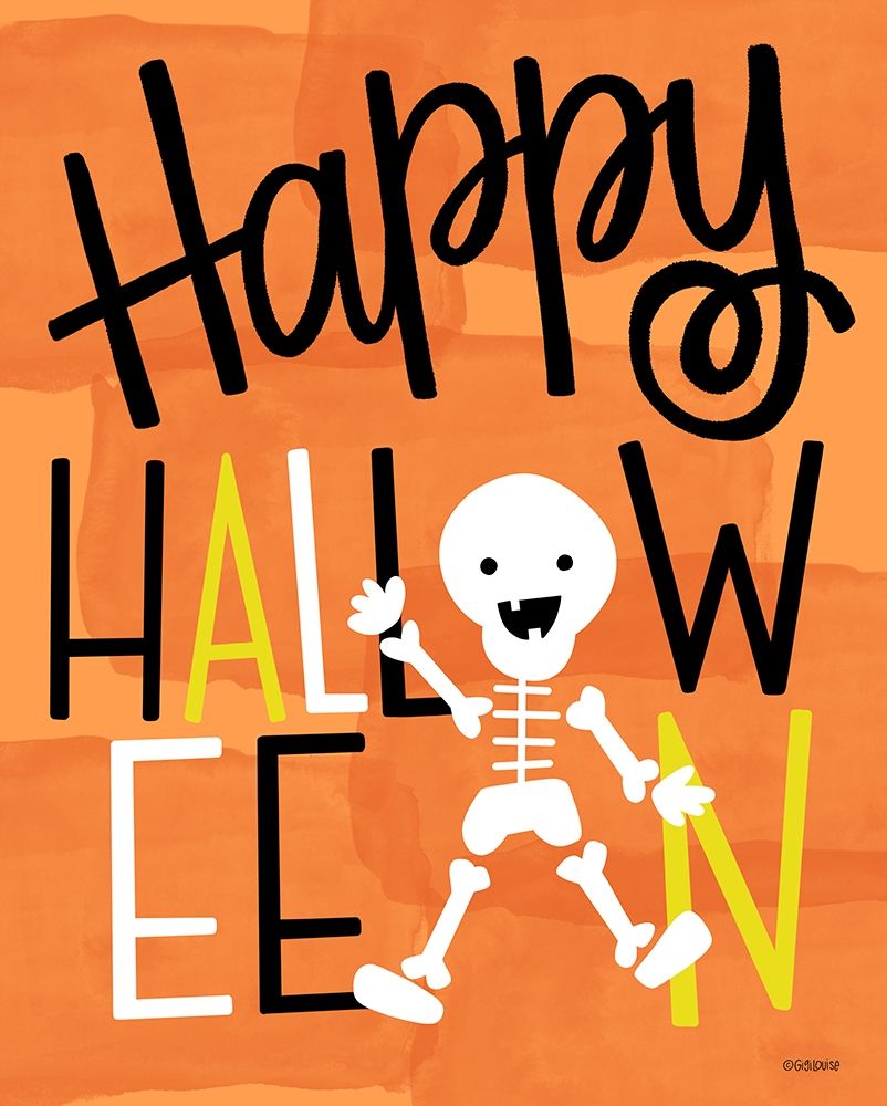 Skeleton art print by Gigi Louise for $57.95 CAD