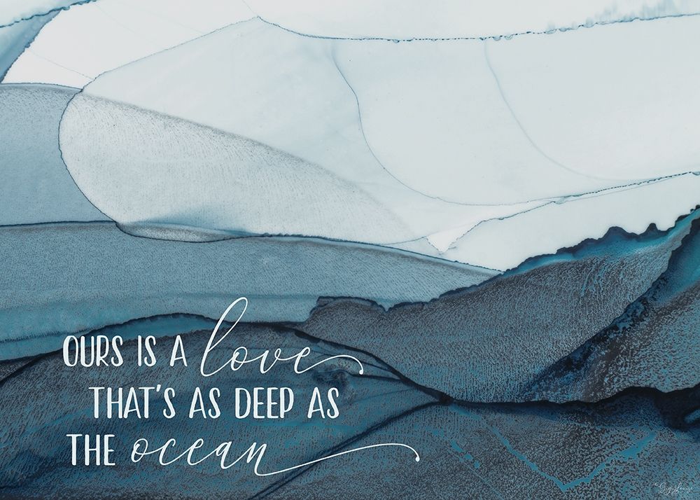 Love Ocean art print by Gigi Louise for $57.95 CAD