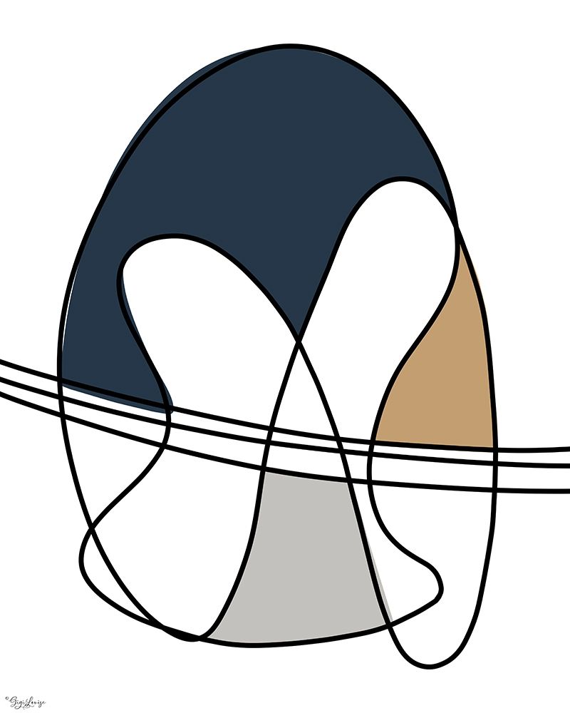 Abstract Neutral 2 art print by Gigi Louise for $57.95 CAD
