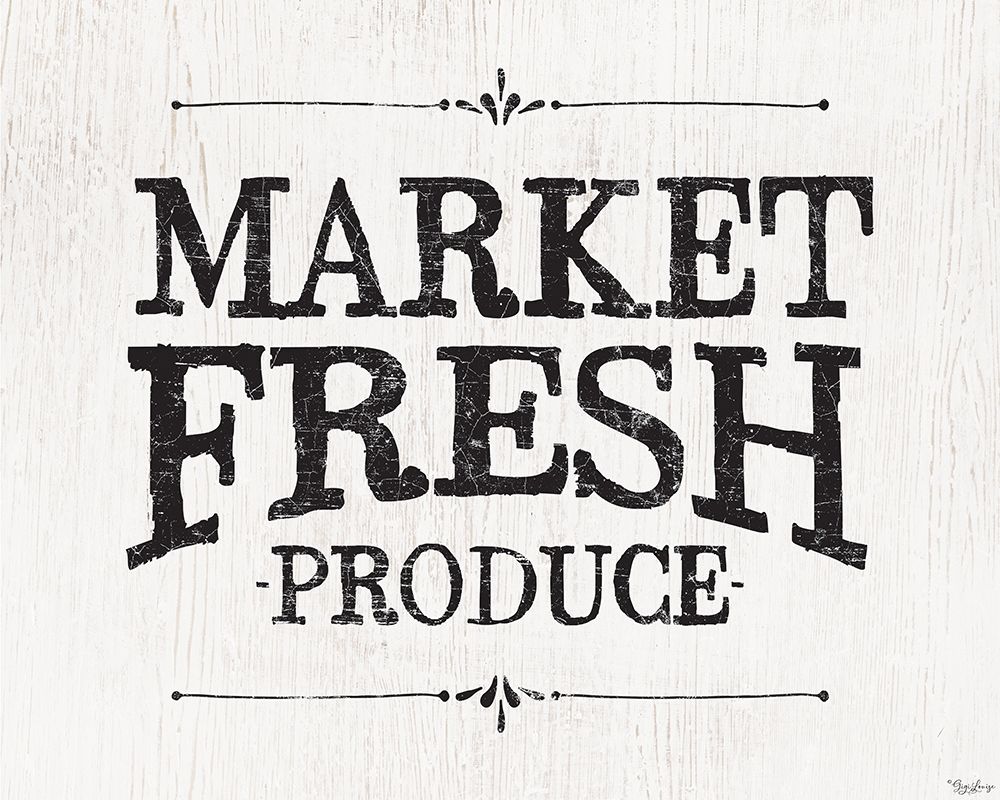 Market Fresh art print by Gigi Louise for $57.95 CAD