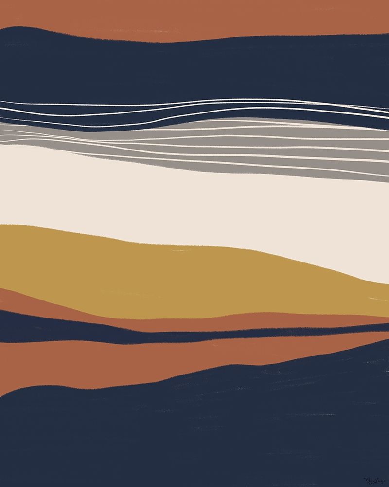 Abstract 1 art print by Gigi Louise for $57.95 CAD