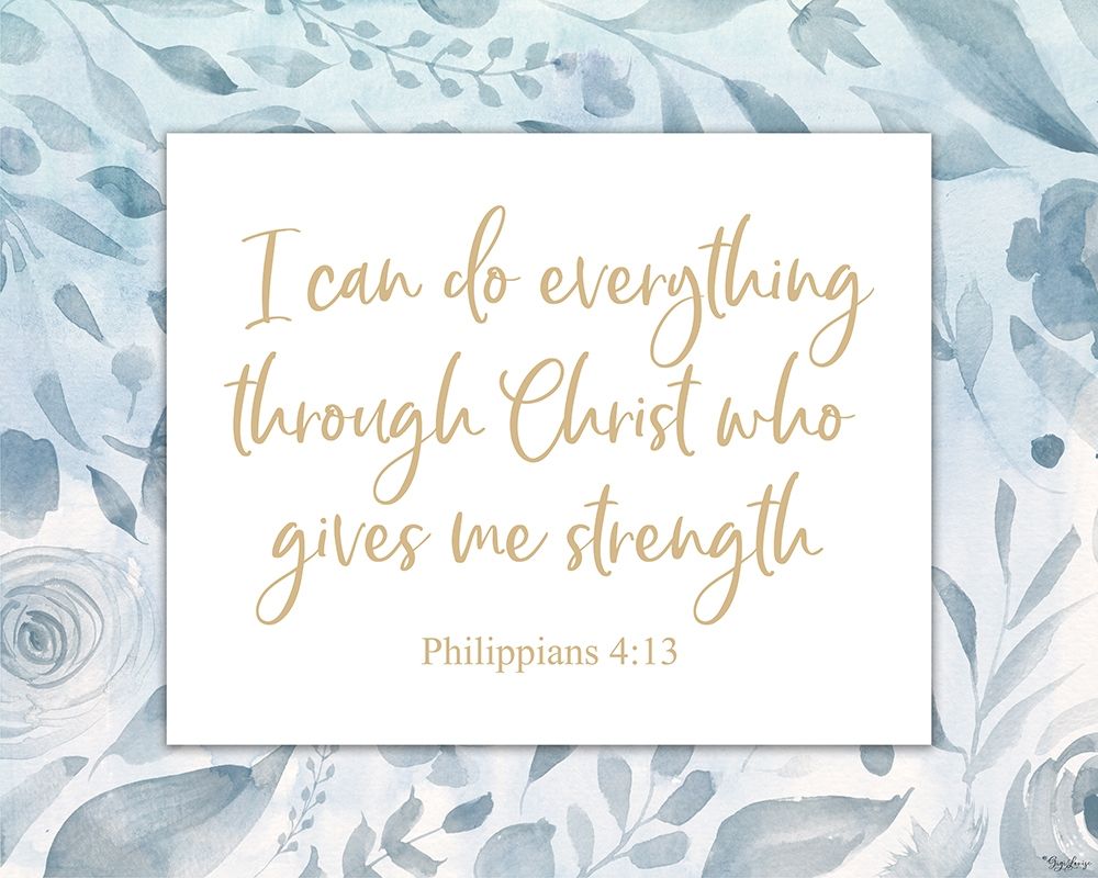 Christ Strength art print by Gigi Louise for $57.95 CAD