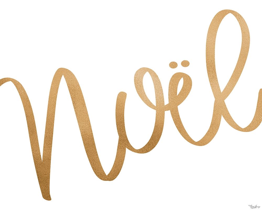 Noel Gold art print by Gigi Louise for $57.95 CAD