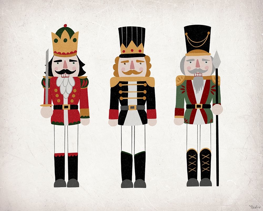 Nutcrackers V2 art print by Gigi Louise for $57.95 CAD