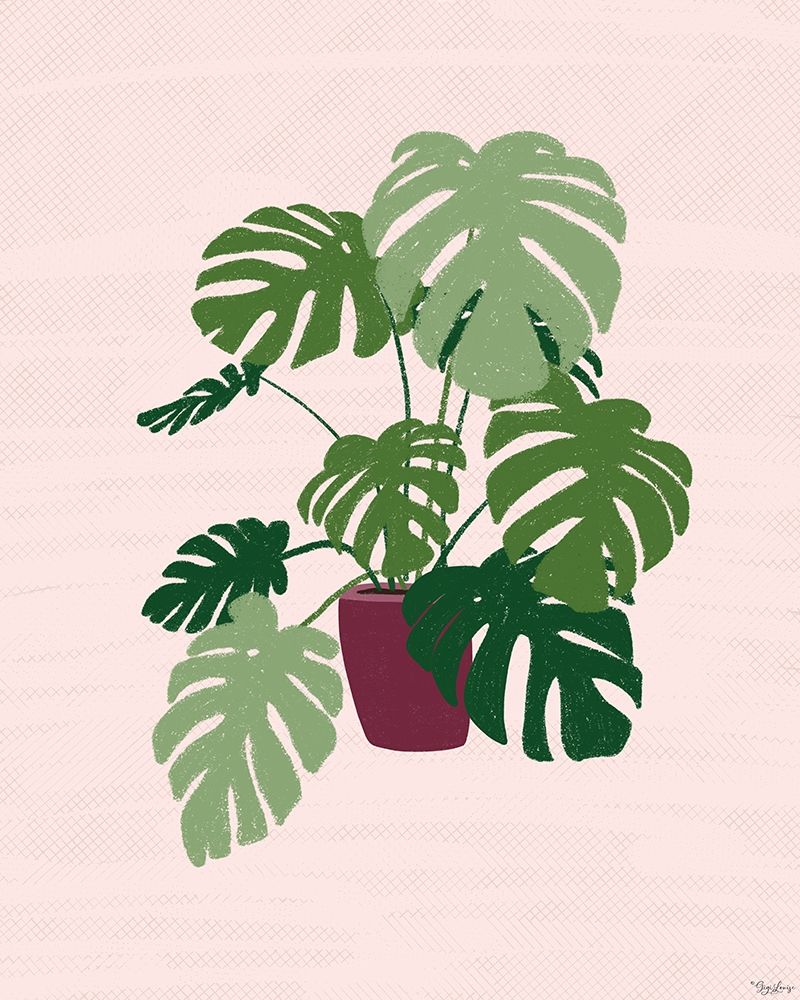Big Plant art print by Gigi Louise for $57.95 CAD