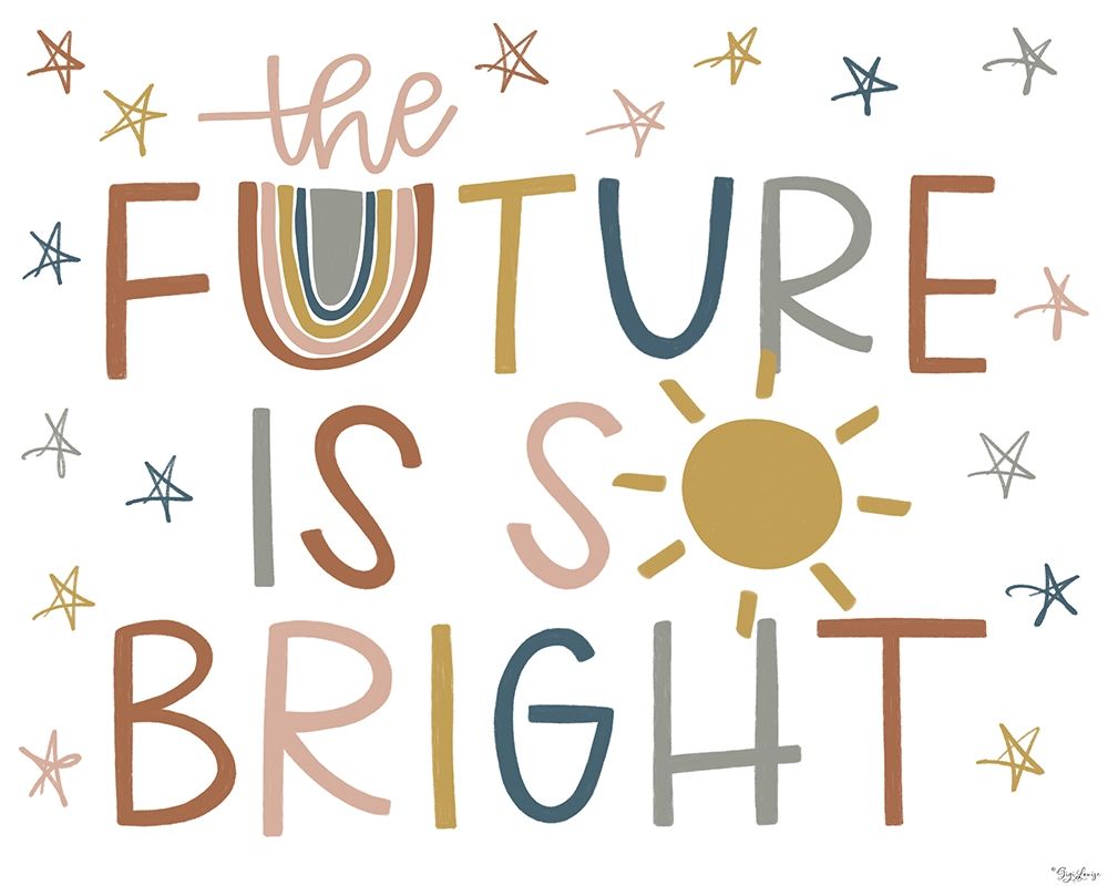 Future Bright Fall art print by Gigi Louise for $57.95 CAD
