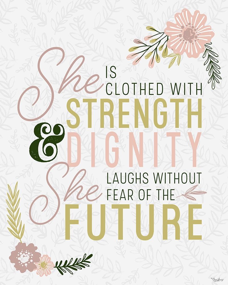 She Strength art print by Gigi Louise for $57.95 CAD