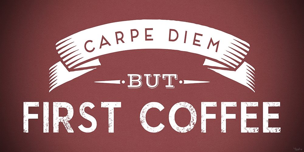 Coffee Red art print by Gigi Louise for $57.95 CAD