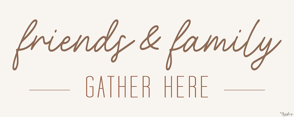 Friends Gather art print by Gigi Louise for $57.95 CAD