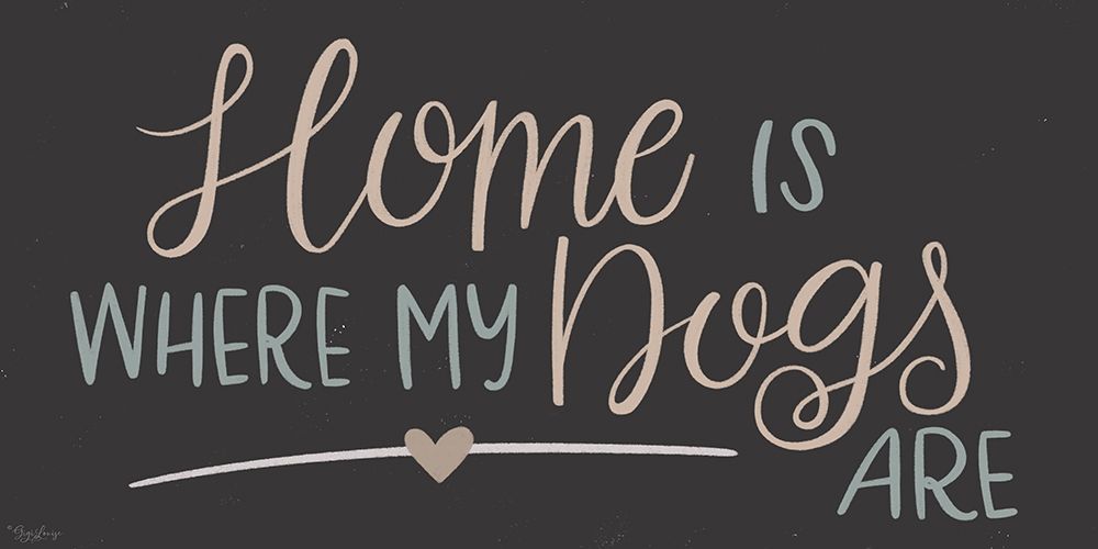 Dogs Are art print by Gigi Louise for $57.95 CAD