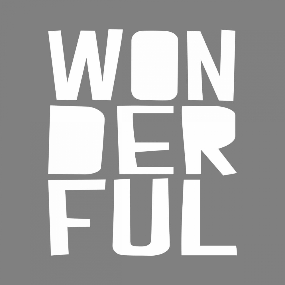 Wonderful GREY art print by Gigi Louise for $57.95 CAD
