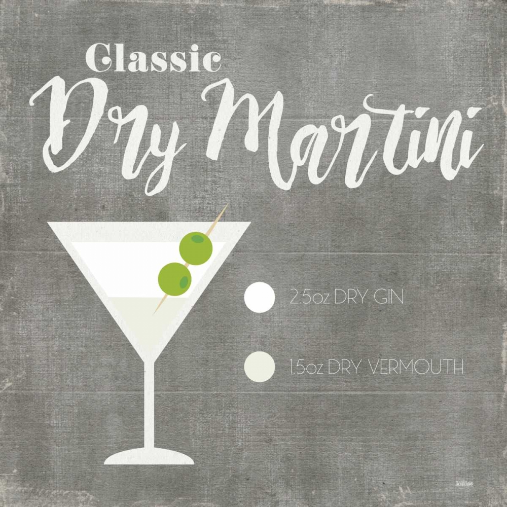 Martini art print by Gigi Louise for $57.95 CAD