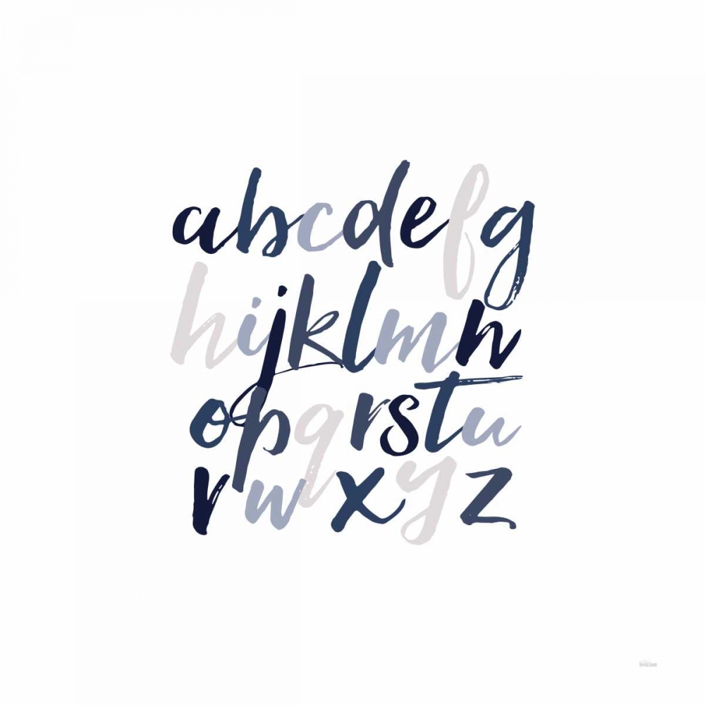 Boy Lower Letters art print by Gigi Louise for $57.95 CAD