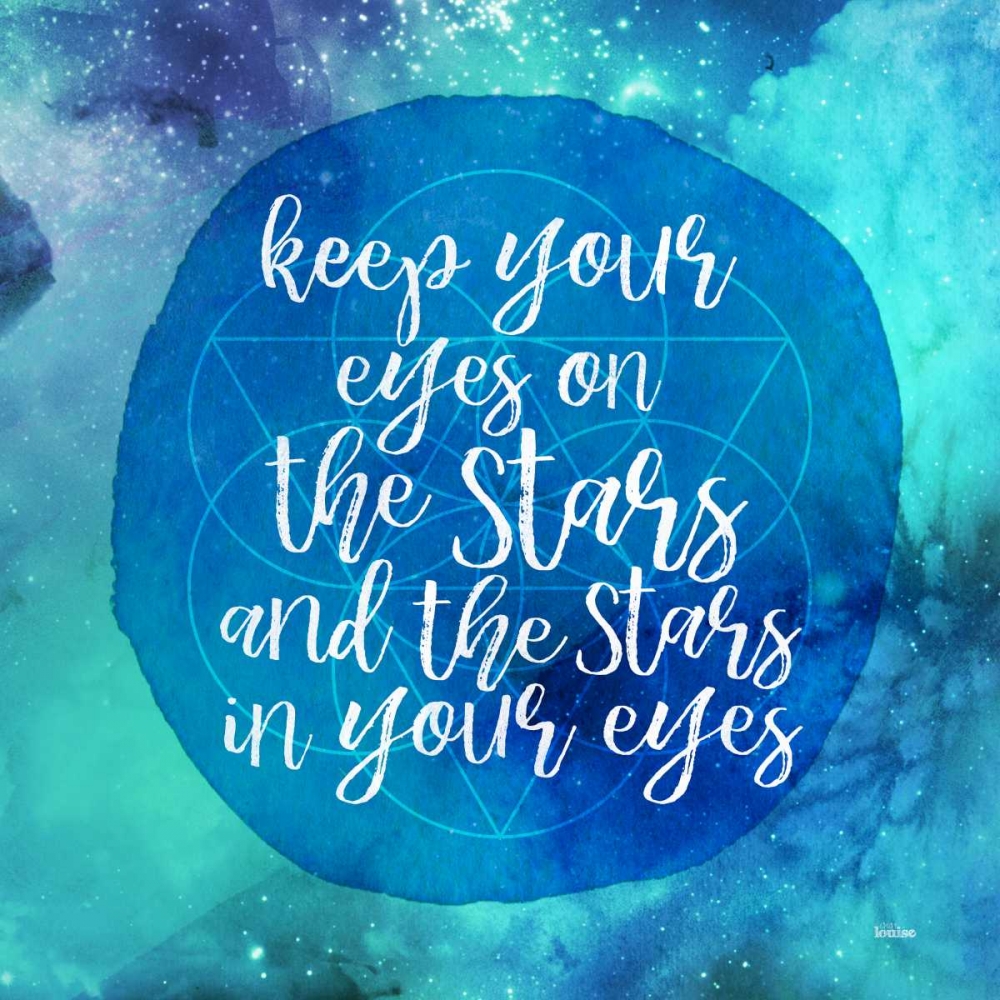 Starry Eyes art print by Gigi Louise for $57.95 CAD