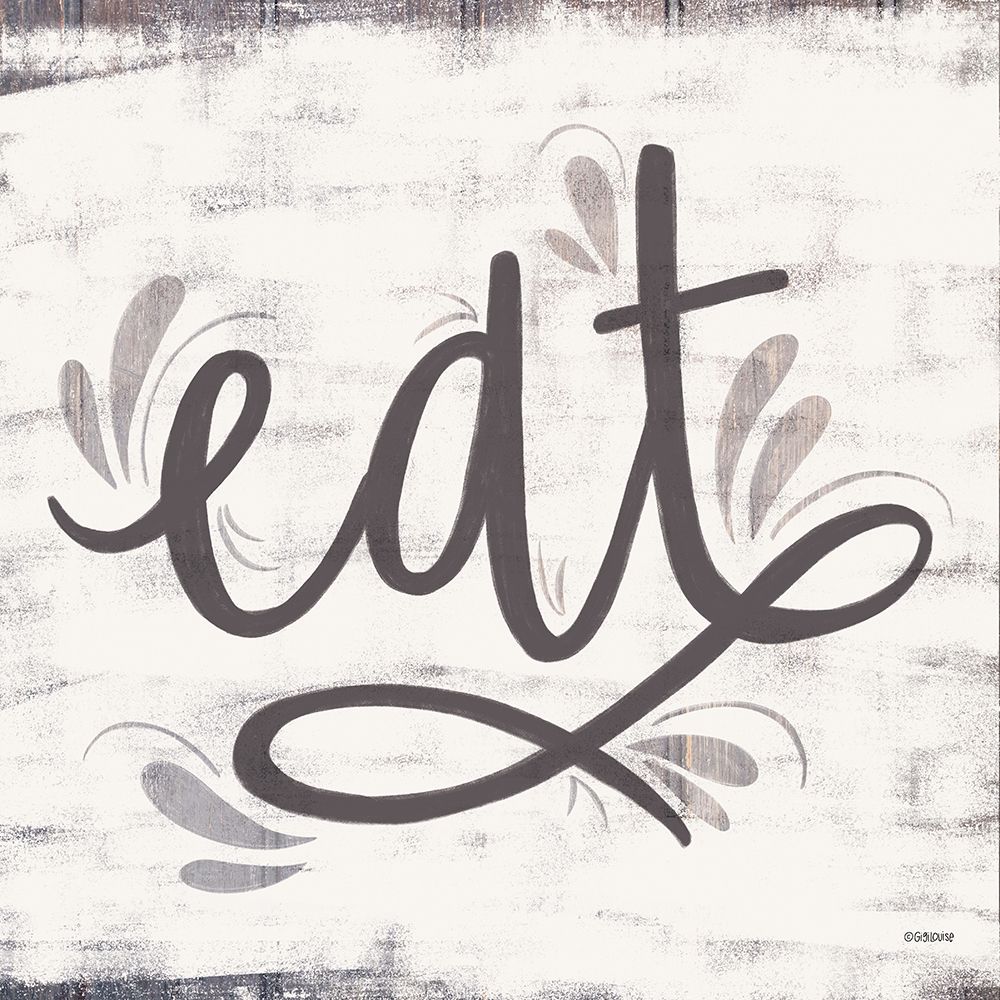 Eat art print by Gigi Louise for $57.95 CAD