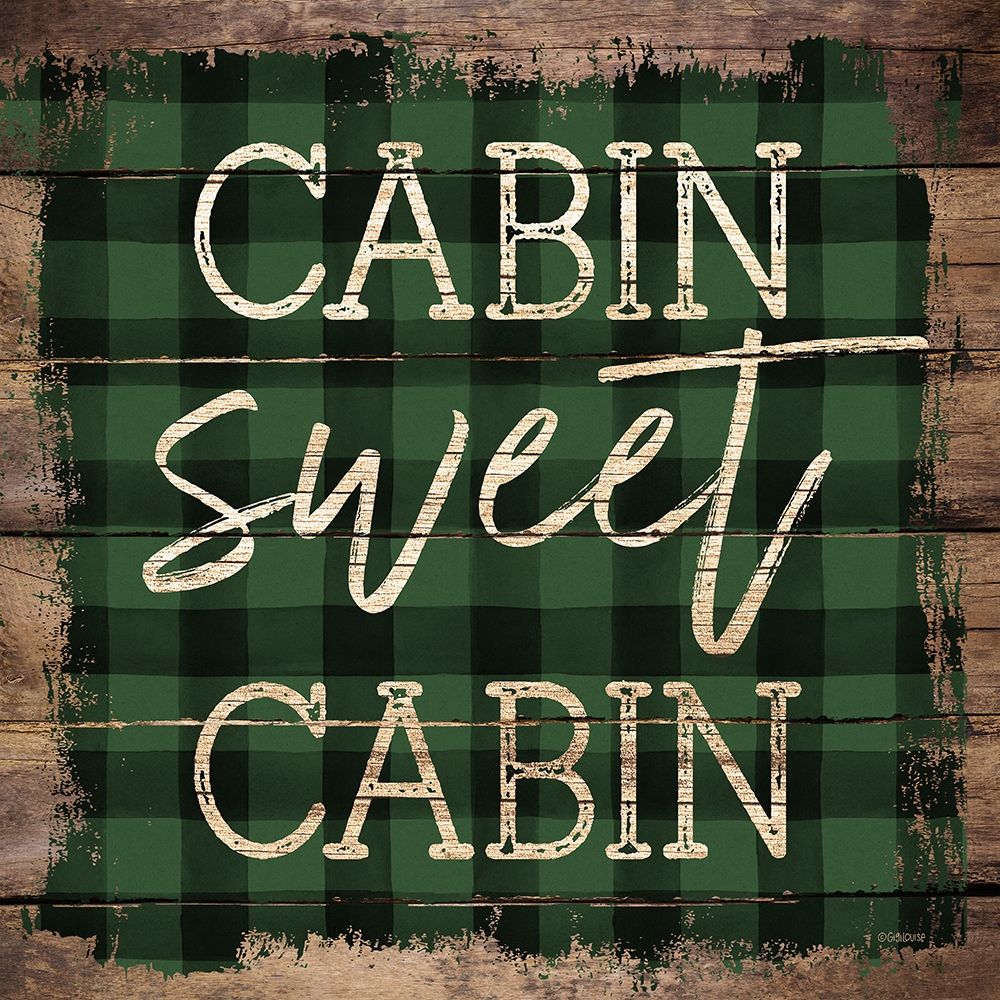 Cabin Sweet Cabin art print by Gigi Louise for $57.95 CAD