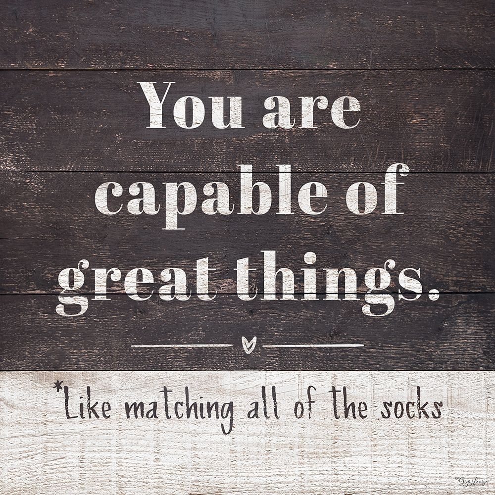Great Things art print by Gigi Louise for $57.95 CAD