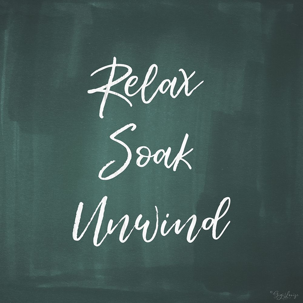 Relax art print by Gigi Louise for $57.95 CAD