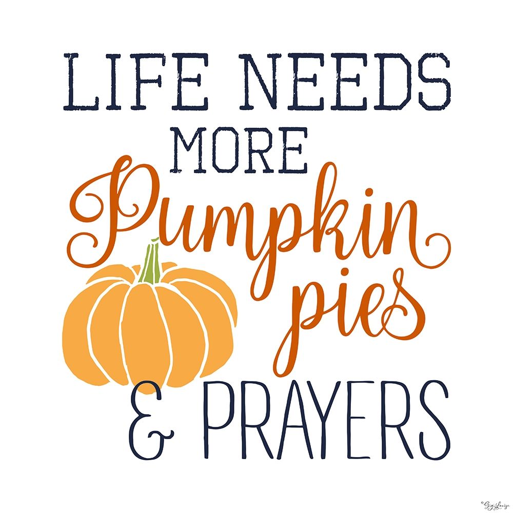 Pies Prayers 2 art print by Gigi Louise for $57.95 CAD