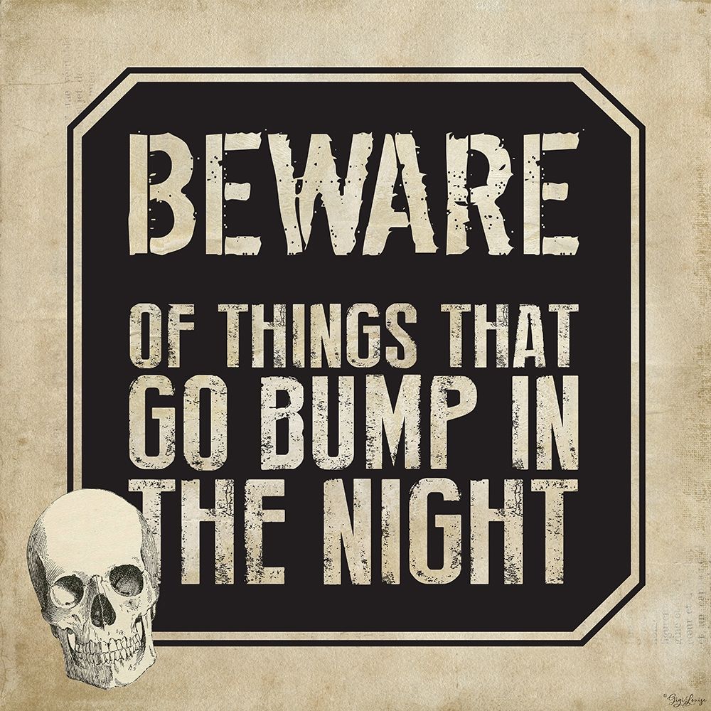 Beware art print by Gigi Louise for $57.95 CAD