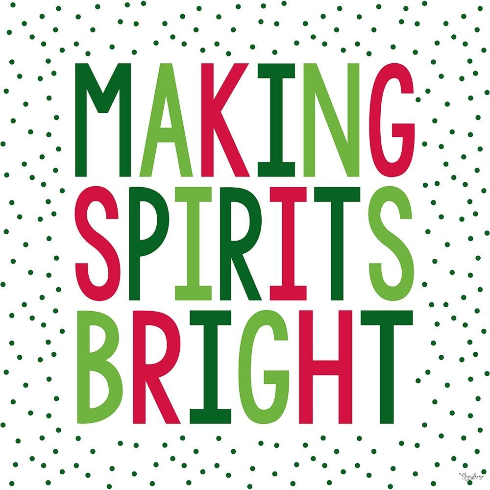Spirits Bright art print by Gigi Louise for $57.95 CAD