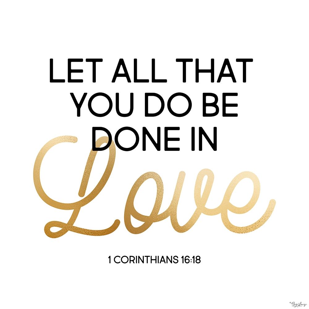 Done In Love art print by Gigi Louise for $57.95 CAD