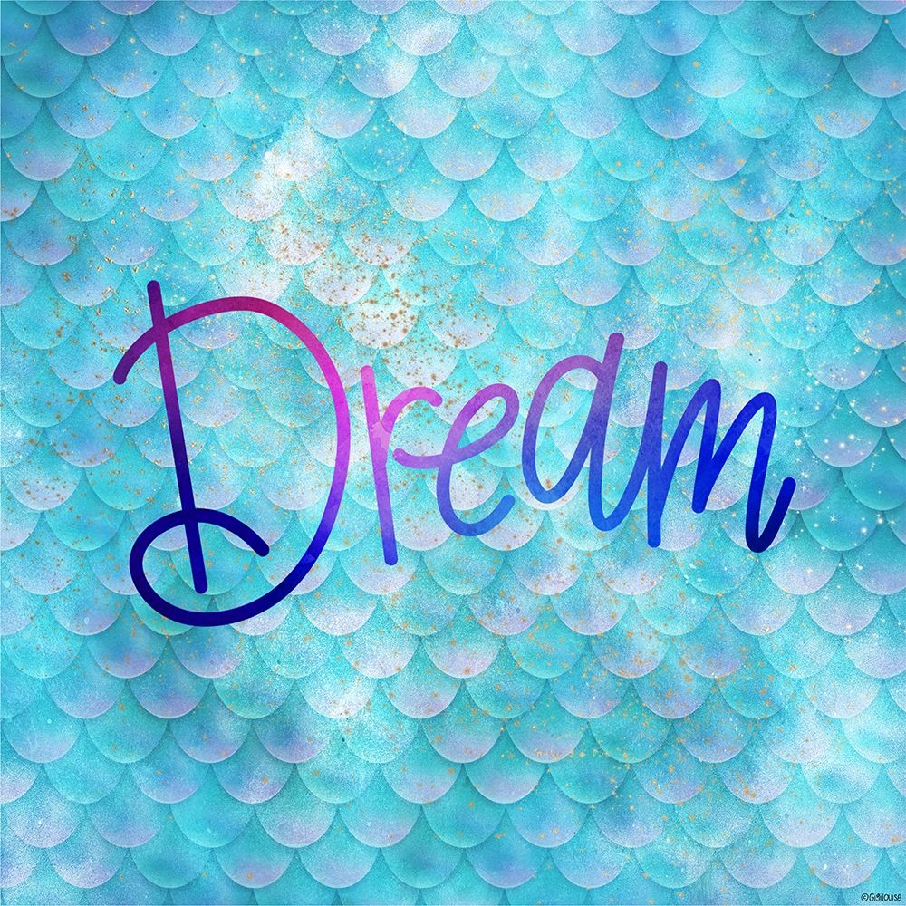 Dream Mermaid art print by Gigi Louise for $57.95 CAD